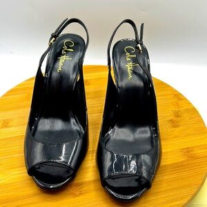 Cole Haan Nike AirTalia black shoes Size 7.5C for women